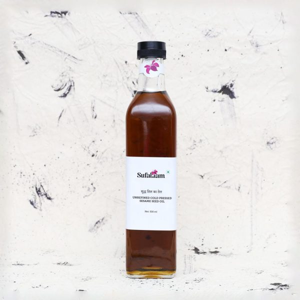Unrefined Cold-Pressed Sesame Seed Oil